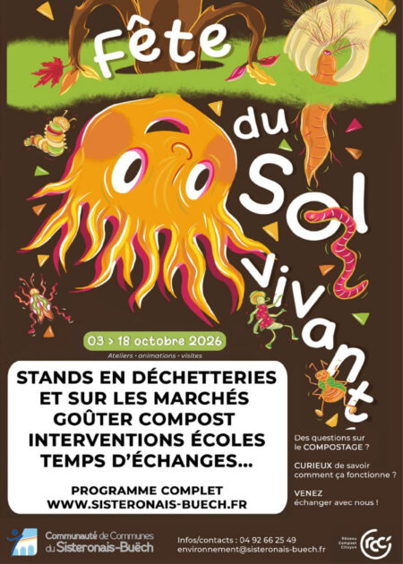 La Fête du sol vivant 2026 - L'affiche